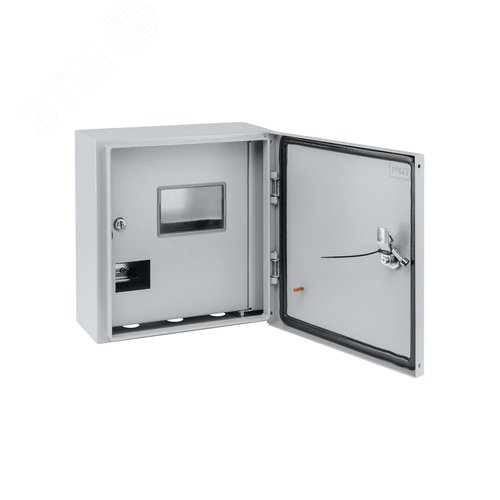 Корпус металлический ЩУ-1ф/1-1-6 IP66 (2 двери) (310х300х150)