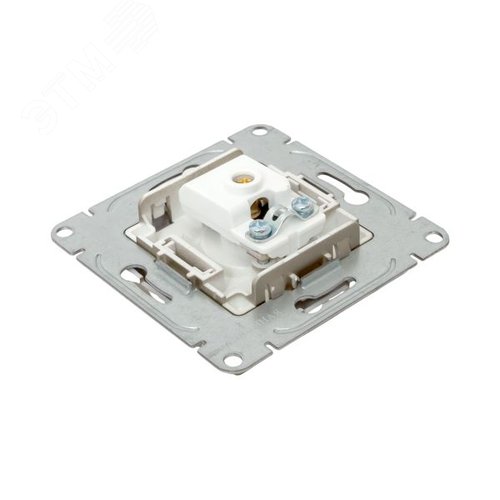 Механизм розетки TV одиночная шампань Эпика EKF
