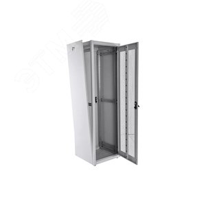 Шкаф телекоммуникационный напольный ЭКОНОМ 42U (600x600) дверь перфорированная 2 шт.