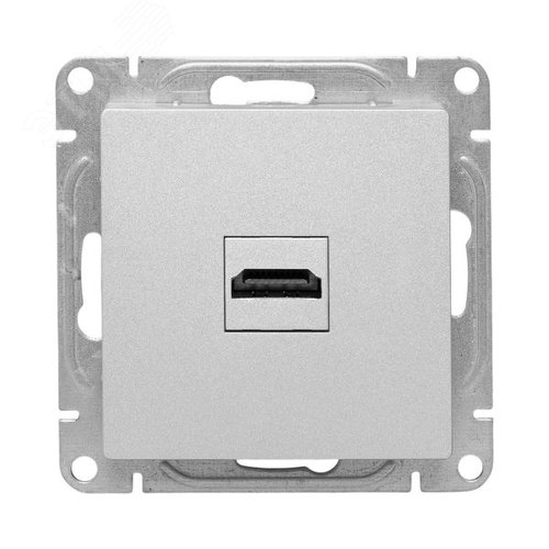 Эпика Механизм розетки HDMI алюминий EKF