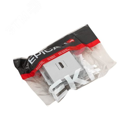 Эпика Механизм розетки HDMI алюминий EKF