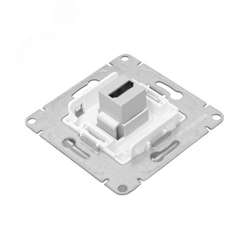 Эпика Механизм розетки HDMI алюминий EKF