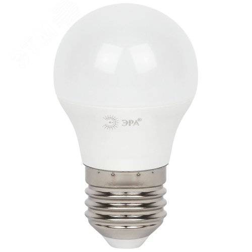 Лампа светодиодная ЭРА RED LINE LED P45-15W-865-E27 R 15Вт шар холодный дневной свет E27