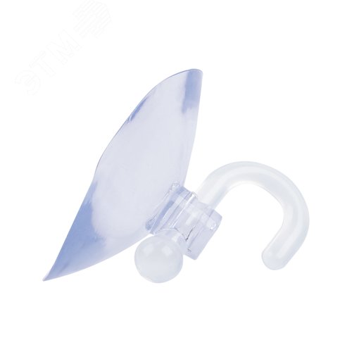 Присоски для монтажа гирлянд Набор из 10 шт прозрачные ТМ UCC-Y12 CLEAR 010 POLYBAG