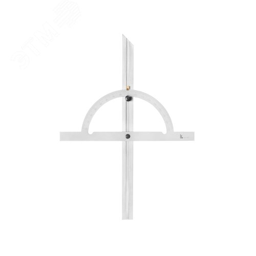 Угломер-транспортир мод. УТ 10-170° (200x400мм 1°) регулир.рейка (ГРСИ №83810-21) КЛБ с поверкой