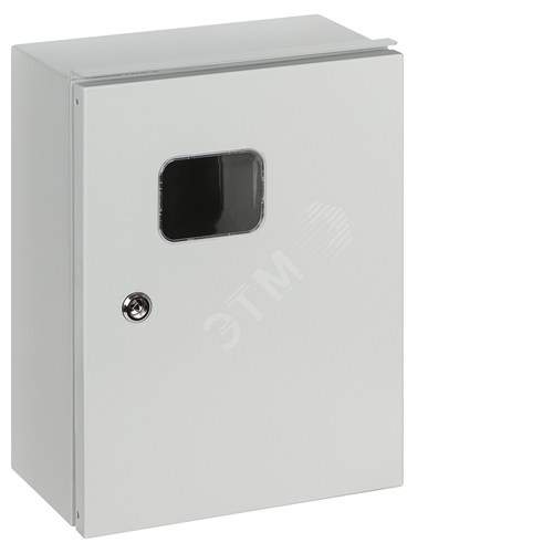 Корпус металлический ЩУРН-1/12, 400х315х165 мм, IP54, RAL7035 светло-серый LITE