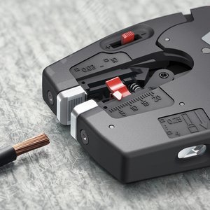 Стриппер автоматический NexStrip 3-в-1, 0.03-10 мм2 AWG 32-8, рез до 10 мм2, обжим: квадрат, 0.25-4 мм2, 2 х 2.5 мм2, 190 мм