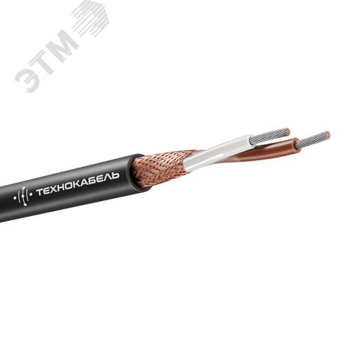 Кабель монтажный МКЭШнг(А)-LS 2х0,5 (100м) ТРТС