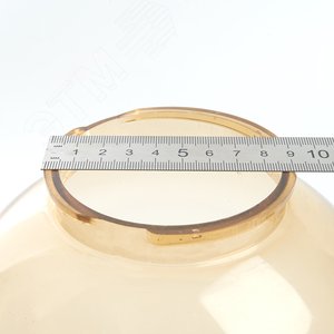 Светильник НТУ-01-60-253 Шар d=250мм золотой Е27 на трубу IP44