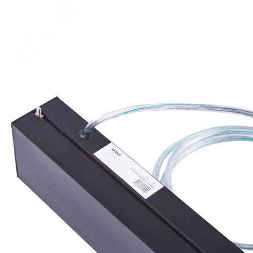 Светильник ULO-K19A 28W/4000K/Z30-120 IP40 BLACK линейный светодиодный подвесной. Зигзагообразный, профиль 50х70мм. Белый свет (4000K). 3000Лм. Алюминий. Цвет черный. TM Uniel