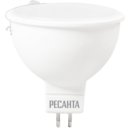 Лампа светодиодная LL-R-MR16-7W-230-4K-GU5.3 (рефлектор, 7Вт, нейтр., GU5.3) Ресанта