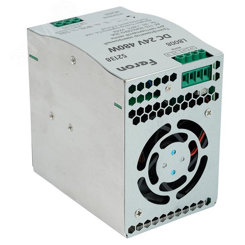 Драйвер светодиодный LED на DIN-рейку 480w 24v