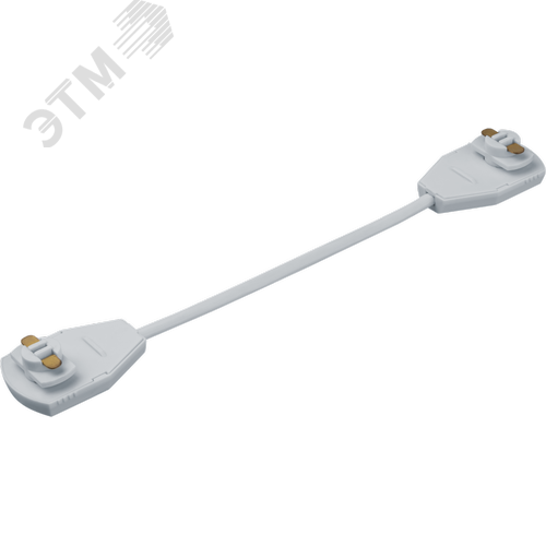 Коннектор гибкий белый для шинопровода NLT-C-1L-AS2-WH-F