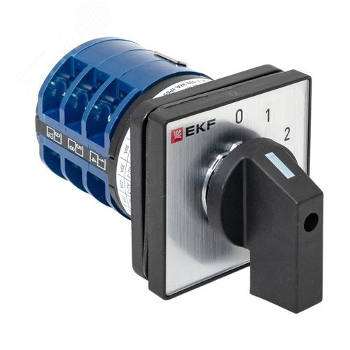 Переключатель кулачковый ПК-1-102 32А 2P 0-1-2-3 IP65 EKF