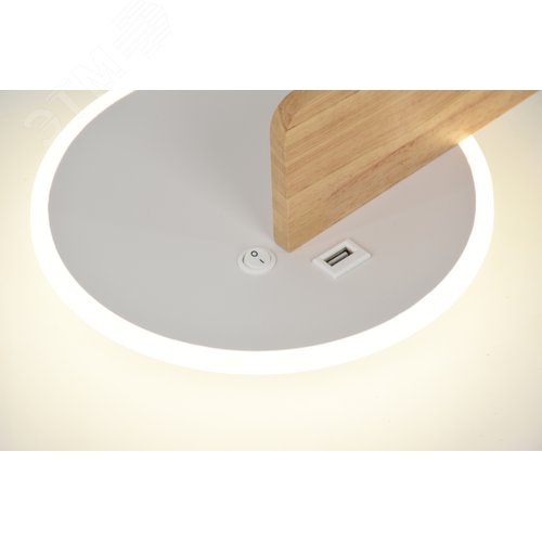 Светильник настенный светодиодный LED 22Вт 4000К с выключателем 6154-401 Anastasia