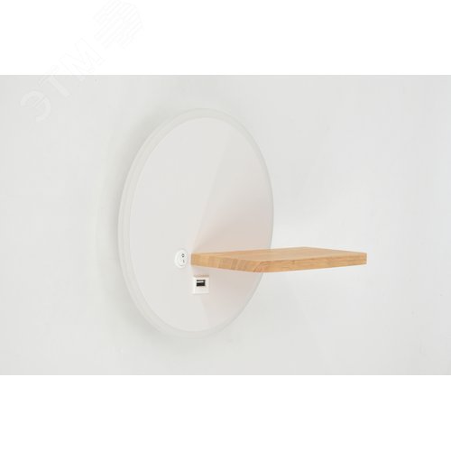 Светильник настенный светодиодный LED 22Вт 4000К с выключателем 6154-401 Anastasia