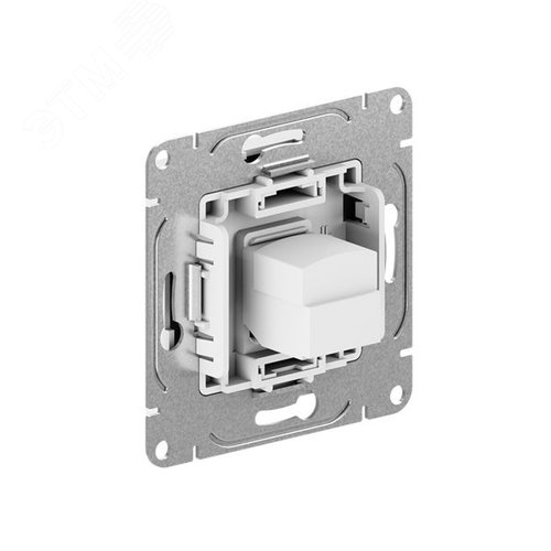 Механизм розетки RJ45 (cat6), графит Эпика EKF