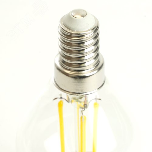 Лампа светодиодная LED 6вт Е14 дневной шар FILAMENT .PRO