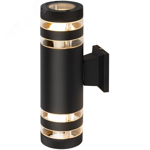 Светильник уличный настенный Адрия GBW-102-BL-0300 230В 2хЕ27 max 30Вт IP54 300х150x90 вверх/вниз