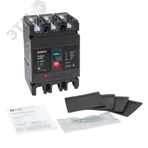 Выключатель автоматический LS250 25кА 3P 250А ProPact