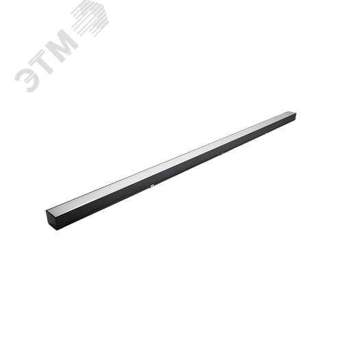 Светильник светодиодный ДПО-20вт 4000K IP40 500 x 50 черный JazzWay