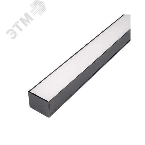 Светильник светодиодный ДПО-20вт 4000K IP40 500 x 50 черный JazzWay