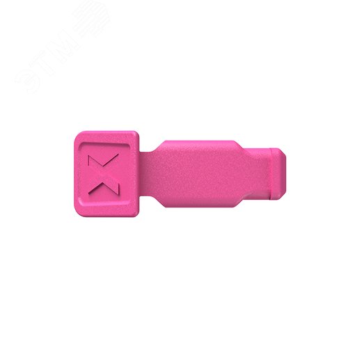 Клипса цветная, пурпурная (маджента), 10 шт, для маркировки инструмента KNIPEX, ColorCode Clip
