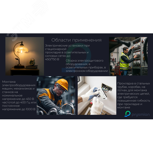 Провод установочный ПуПнг(А)-HF 1х4 синий