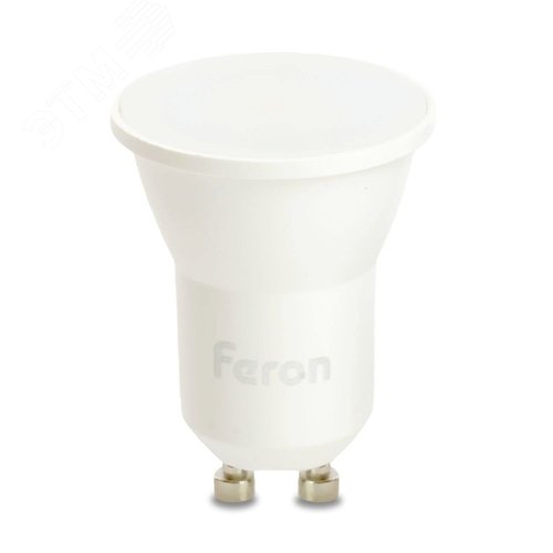 Лампа светодиодная LED 5вт 230в GU10 теплый