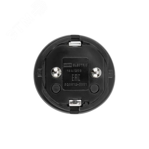 Вилка прямая каучук 2Р+РЕ 16А 250В IP44
