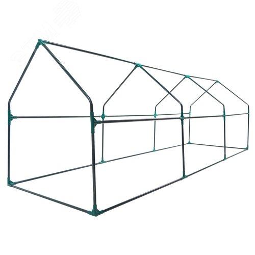 Парник уличный UGH-S32 L270 GREEN/GREEN 270x90x90см. Металлическая труба в ПВХ, цвет зеленый. Тент из армированного полиэтилена 135г/м2, цвет сетки зеленый. TM ФитоЛето