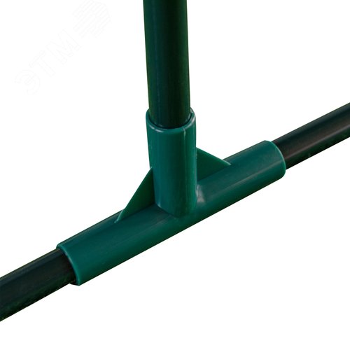 Парник уличный UGH-S32 L270 GREEN/GREEN 270x90x90см. Металлическая труба в ПВХ, цвет зеленый. Тент из армированного полиэтилена 135г/м2, цвет сетки зеленый. TM ФитоЛето