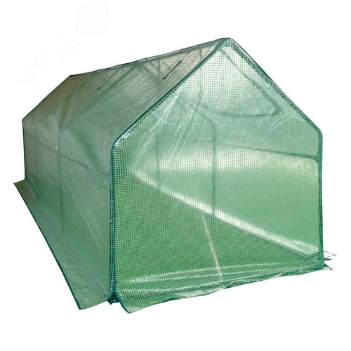 Парник уличный UGH-S32 L270 GREEN/GREEN 270x90x90см. Металлическая труба в ПВХ, цвет зеленый. Тент из армированного полиэтилена 135г/м2, цвет сетки зеленый. TM ФитоЛето