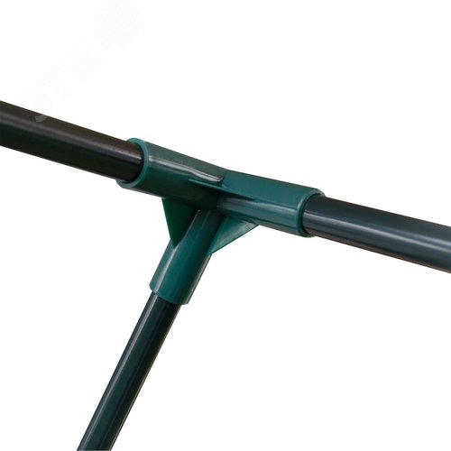 Парник уличный UGH-S32 L270 GREEN/GREEN 270x90x90см. Металлическая труба в ПВХ, цвет зеленый. Тент из армированного полиэтилена 135г/м2, цвет сетки зеленый. TM ФитоЛето