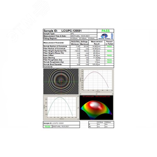 Патч-корд оптический ШОС-SM/2.0 мм-LC/UPC-LC/UPC-1.0 м ССД HS