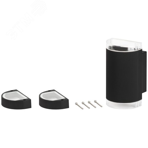 Светильник уличный настенный Адрия GBW-102-BL-0230 230В 2хGU10 max 30Вт IP54 230х100x90мм вверх/вниз
