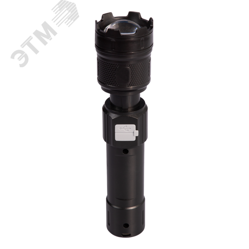 Фонарь ручной аккумуляторный 5Вт LED/Li-ion 18650 1200mAh/ABS-пластик/USB Type-C