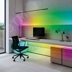 Лента светодиодная 14.4Вт/м 12В RGB IP20 60LED/м LS606