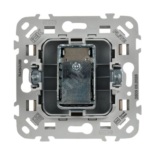FLITE Розетка TV экранированная оконечная тип M РТВм-1-1-1-ФлЛ льняной