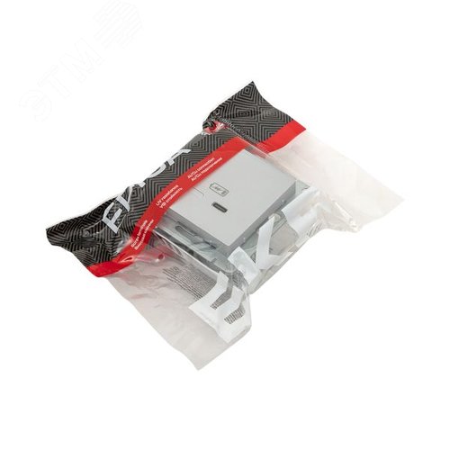 Эпика Механизм розетки USB-С быстрая алюминий EKF