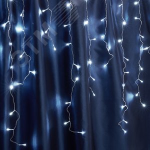 Гирлянда бахрома LED 5000К 5.3х0.7 м IP44
