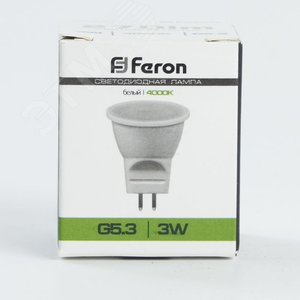 Лампа светодиодная LED 3вт 230в G5.3 MR11 белый