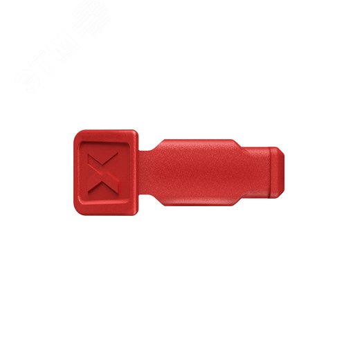 Клипса цветная, красная, 10 шт, для маркировки инструмента KNIPEX, ColorCode Clip