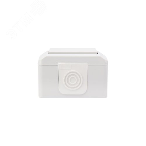 Переключатель проходной индастриал IP54, о/у, белый