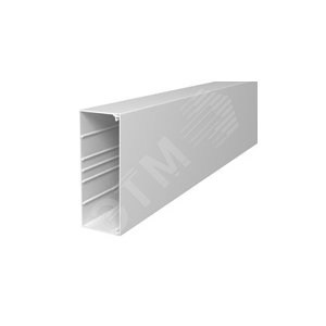 Кабельный канал WDK 80x210x2000 мм (ПВХ,светло-серый)