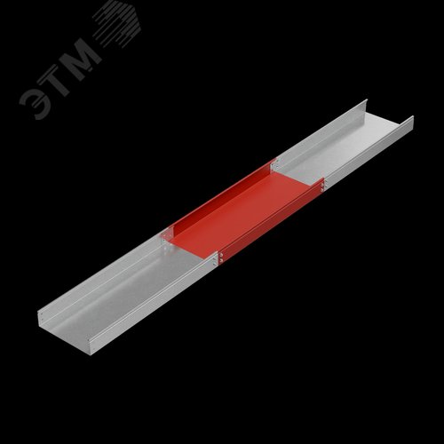Лоток неперф. 80х300х1,2 L2500 мм Стандарт ПЛЮС INOX304