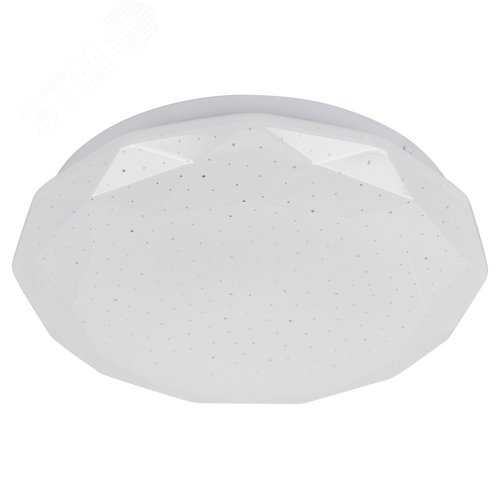 Светильник светодиодный потолочный ДПБ-18Вт 6500К Классик без ДУ SPB-6 WH 18W Slim Sparkle