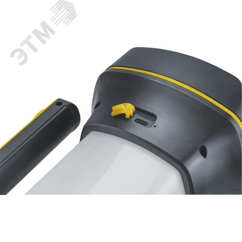 Фонарь светодиодный NPT-SP38-ACCU прожектор/кемпинг 1 LED, 10 Вт + 34 SMD,6 Вт
