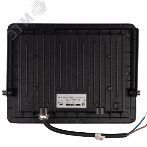 Прожектор светодиодный PFL LV 50w холодный DC12-48V/AC12-48V 6500K 4500Лм IP65Jazzway