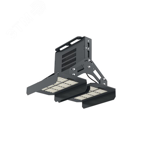 Светильник ARENA 2.0 СПОРТ 200 Вт 28000 Лм 5000К IP67 КСС Асимметричная настенный, на лире, регулировка наклона светильника и ламелей, корпус из оцинкованной стали